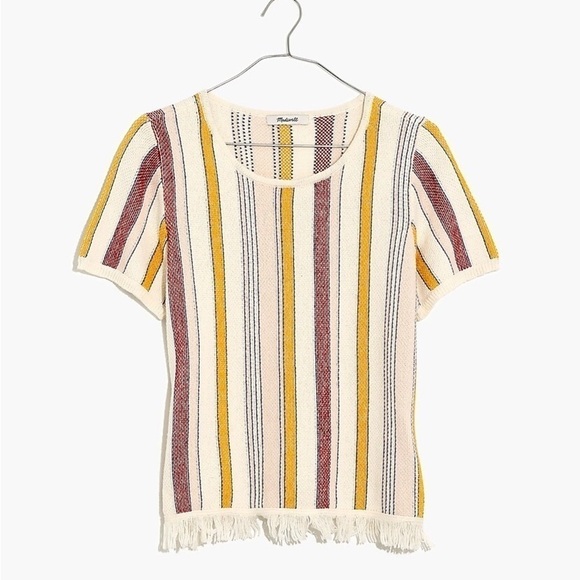 Madewell Blakley Stripe Sweater Tee | Size M - Picture 1 of 7